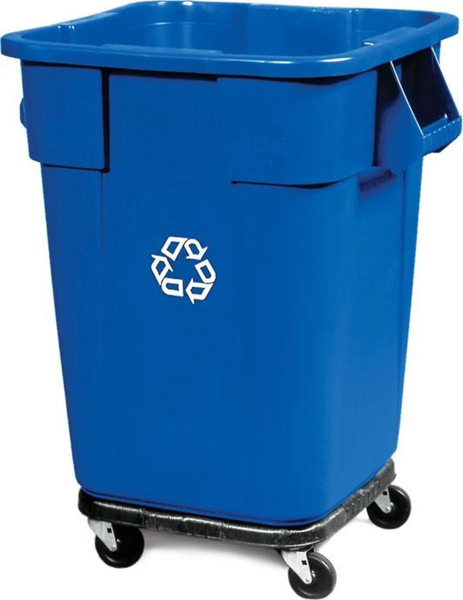 Rubbermaid Brute FG353000BLA Voedselcontainer Trolley - Zwart - afbeelding 6 van 6