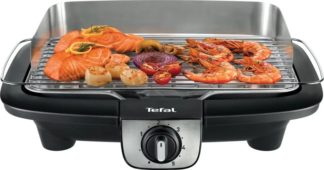 Tefal Easygrill BG90A810 Elektrische Grillplaat - Zwart