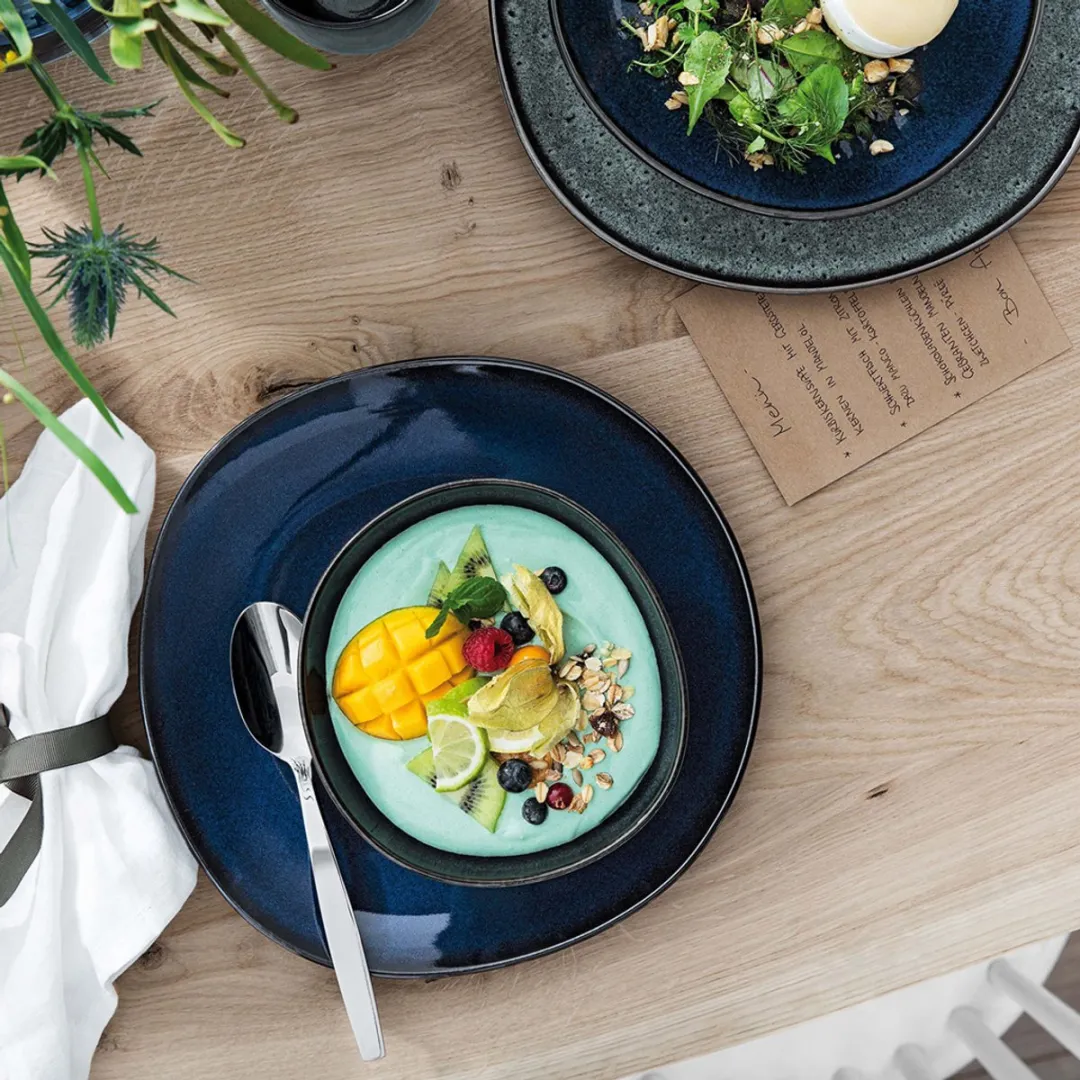 Villeroy & Boch Lave Dinerbord Rond 28cm - Blauw