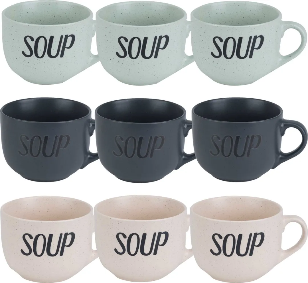 Cosy&Trendy Soepkommen Set 9x