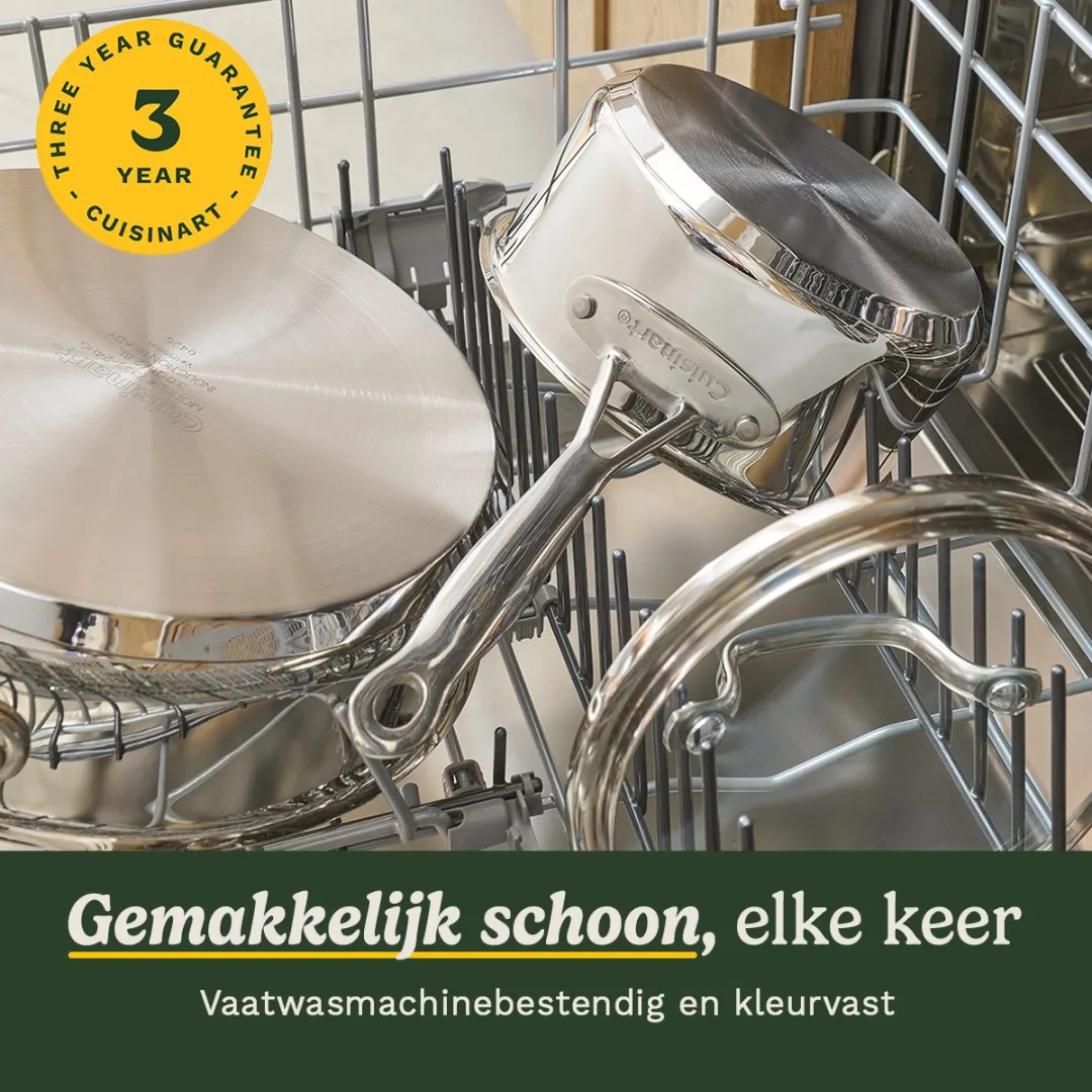 Cuisinart Chef’s Classic 7711G Pannenset 11-delig - RVS - Inductiegeschikt