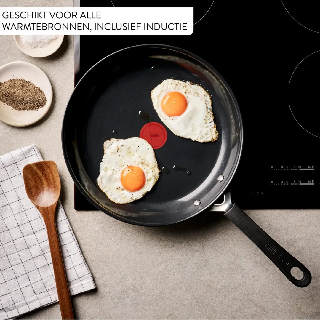 Jamie Oliver by Tefal Easy Cook Wokpan Ø28cm - Keramisch - Roestvrijstaal
