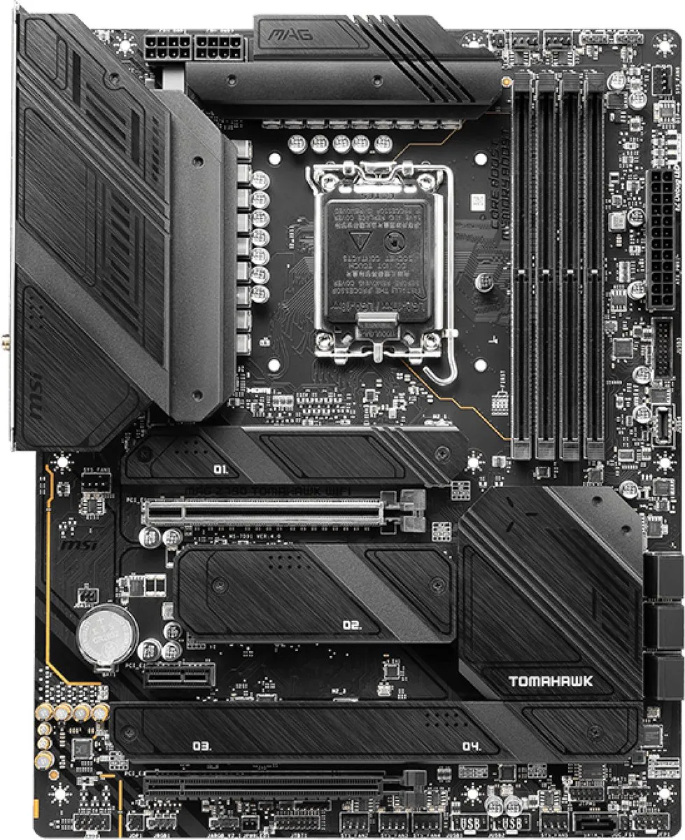 MSI MAG Z790 Tomahawk WiFi Moederbord - ATX - afbeelding 6 van 6