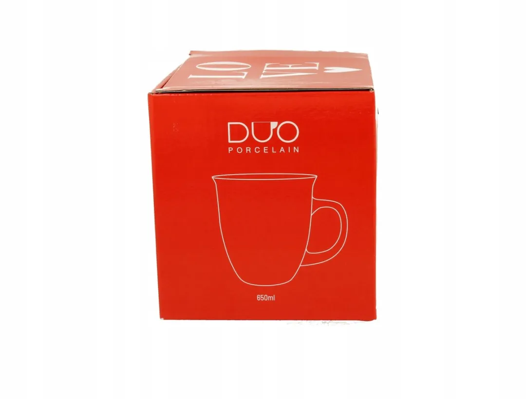 Cosy&Trendy Mok 650ml 'Beer met Hart' - Porselein Wit - afbeelding 2 van 5