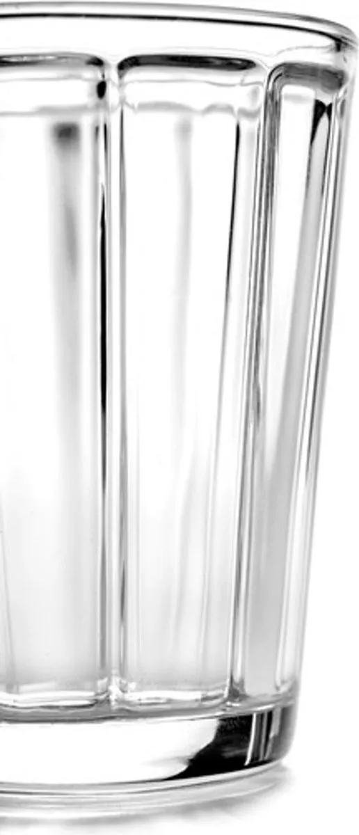 Serax Sergio Herman Surface Longdrinkglas - 45cl - 8cm Ø - 4 Stuks