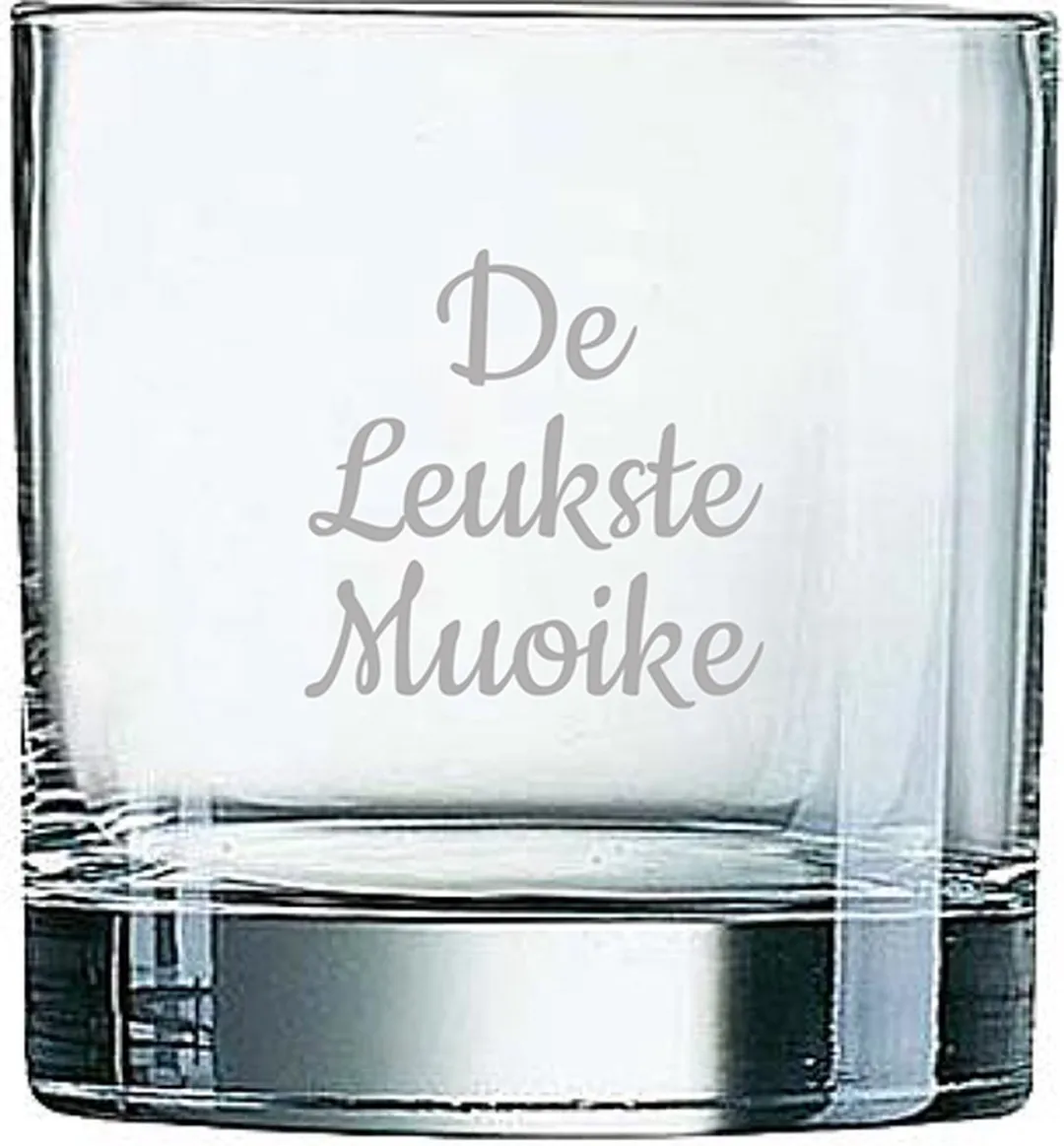 Arcoroc Whiskeyglas 38cl Gegraveerd