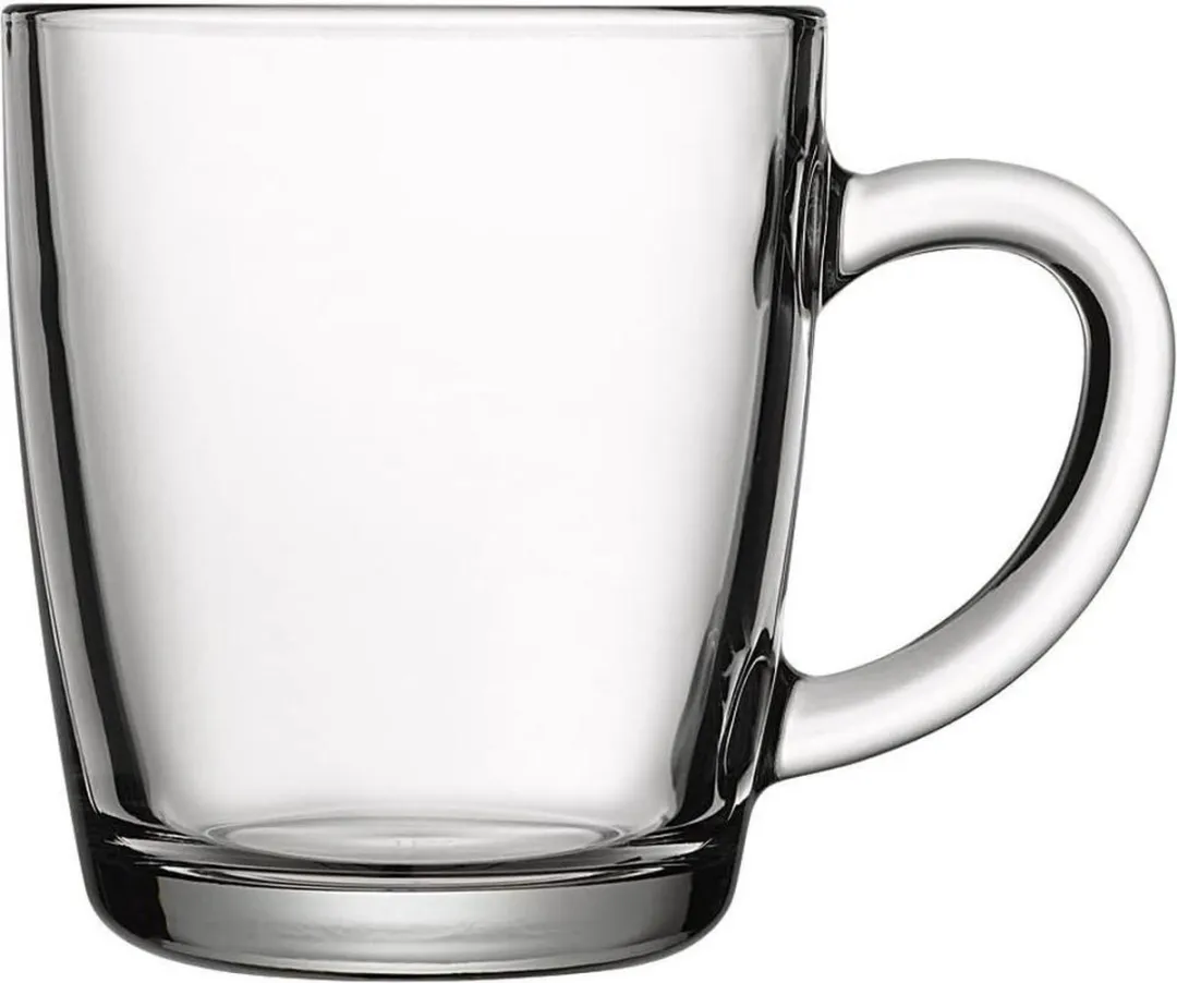 Pasabahce Basic Theeglas met handvat - 6 Stuks - 0.35L
