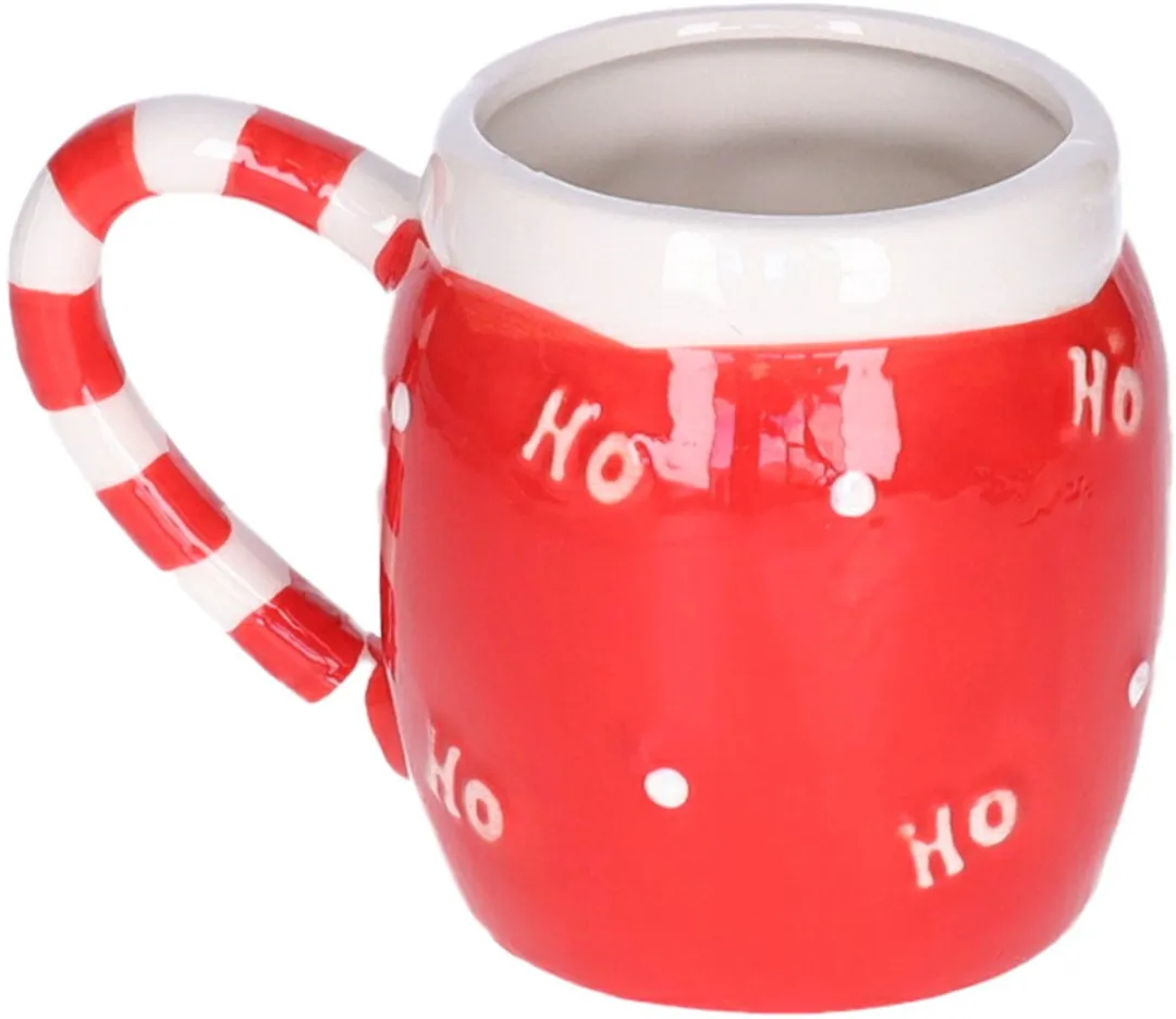 Svenska Living Kerst Mok Keramiek 400ml - Rood