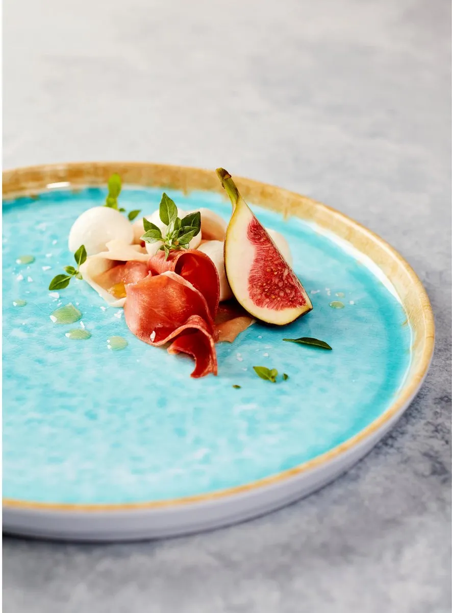 Cosy&Trendy Laguna Azzurro Rond Bord 15cm - Blauw