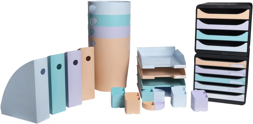 Exacompta Papiermand 8x - 15L - Koraal