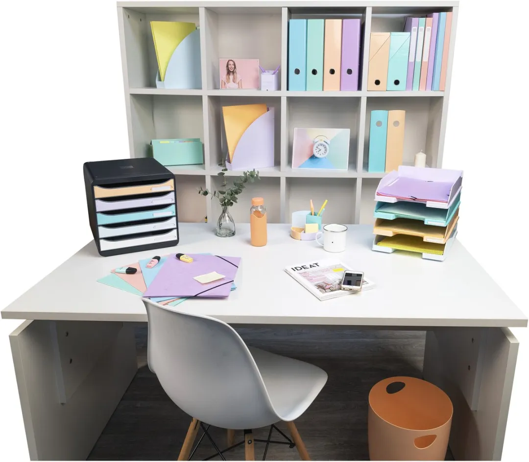 Exacompta Papiermand 8x - 15L - Koraal