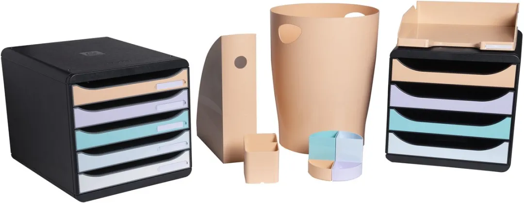 Exacompta Papiermand 8x - 15L - Koraal