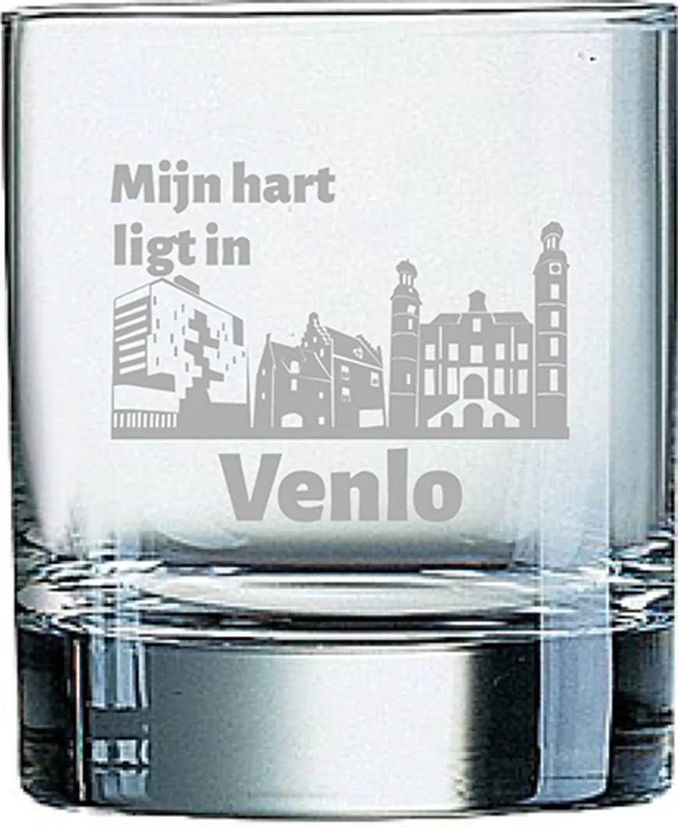 Arcoroc Venlo Gegraveerd Whiskeyglas 20cl