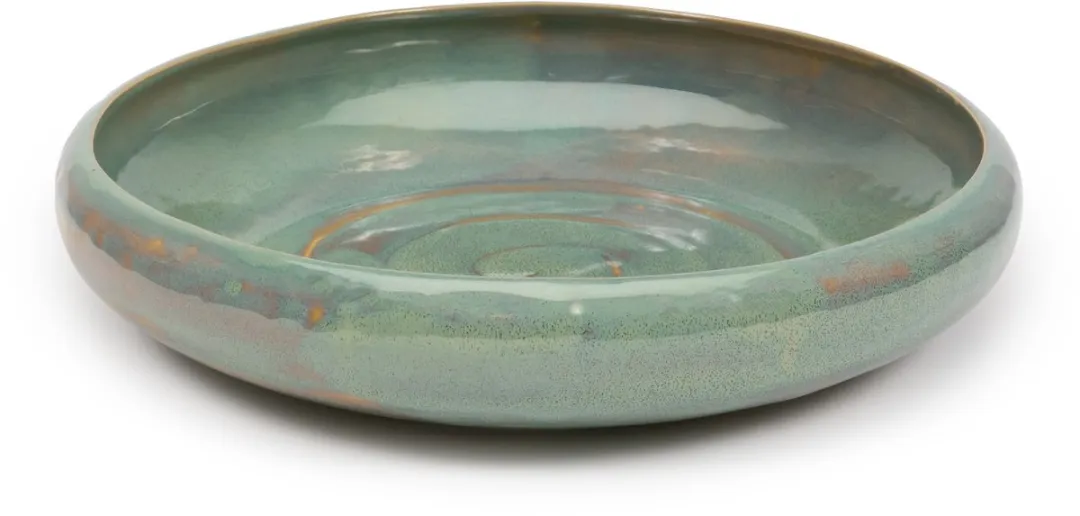 Serax Pascale Naessens Serveerschaal L - Zeegroen 31cm