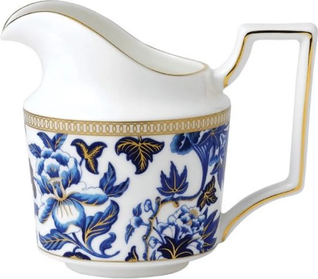 Wedgwood Melkkannetje Hibiscus - Blauw