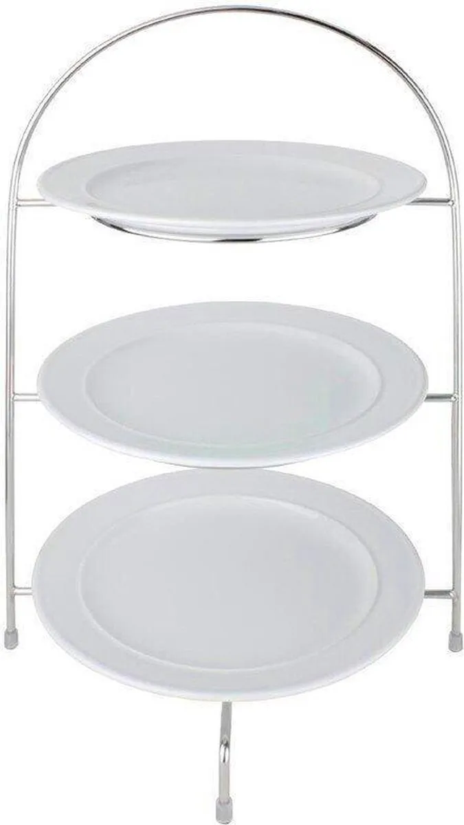 Olympia Etagère voor borden tot 27 cm - Wit