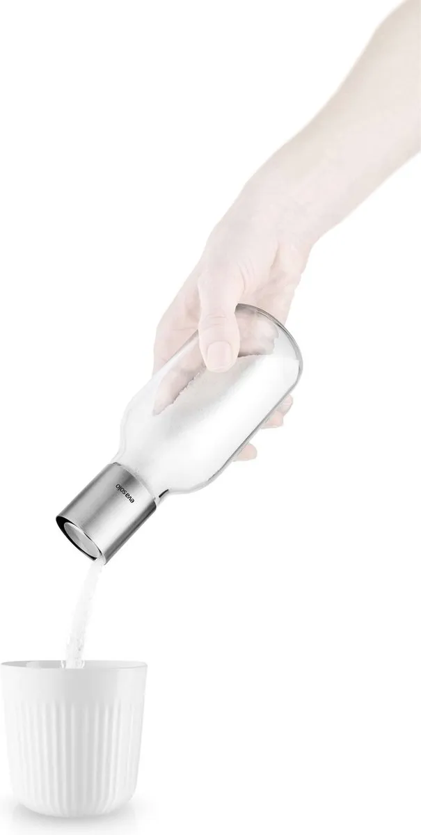 Eva Solo Suikerdispenser ES 217446 - 350ml - Glas/Roestvast Staal