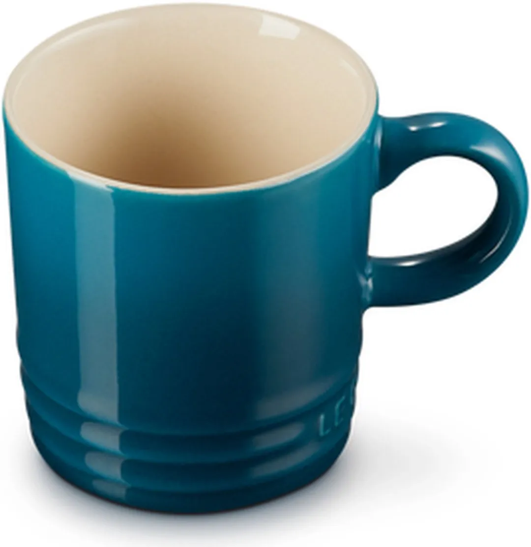 Le Creuset Aardewerken Espressokopjes 6-delig Deep Teal