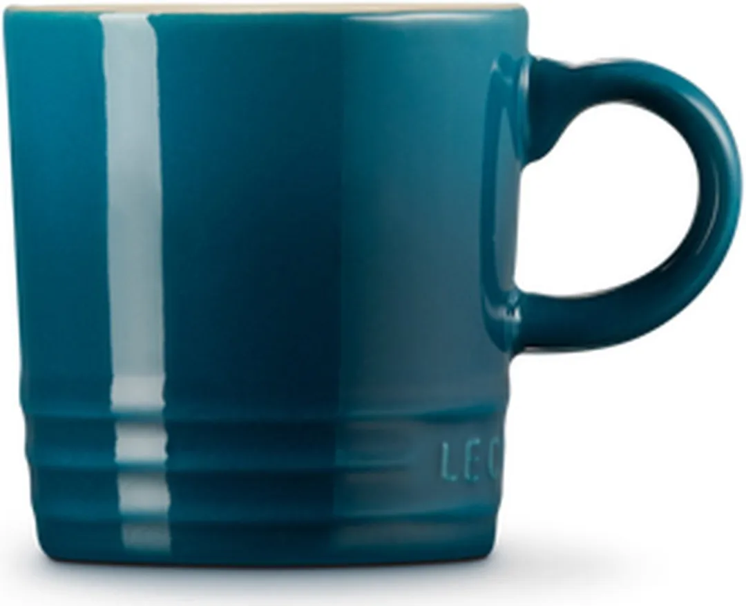 Le Creuset Aardewerken Espressokopjes 6-delig Deep Teal