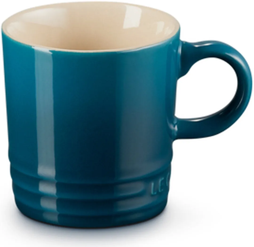 Le Creuset Aardewerken Espressokopjes 6-delig Deep Teal