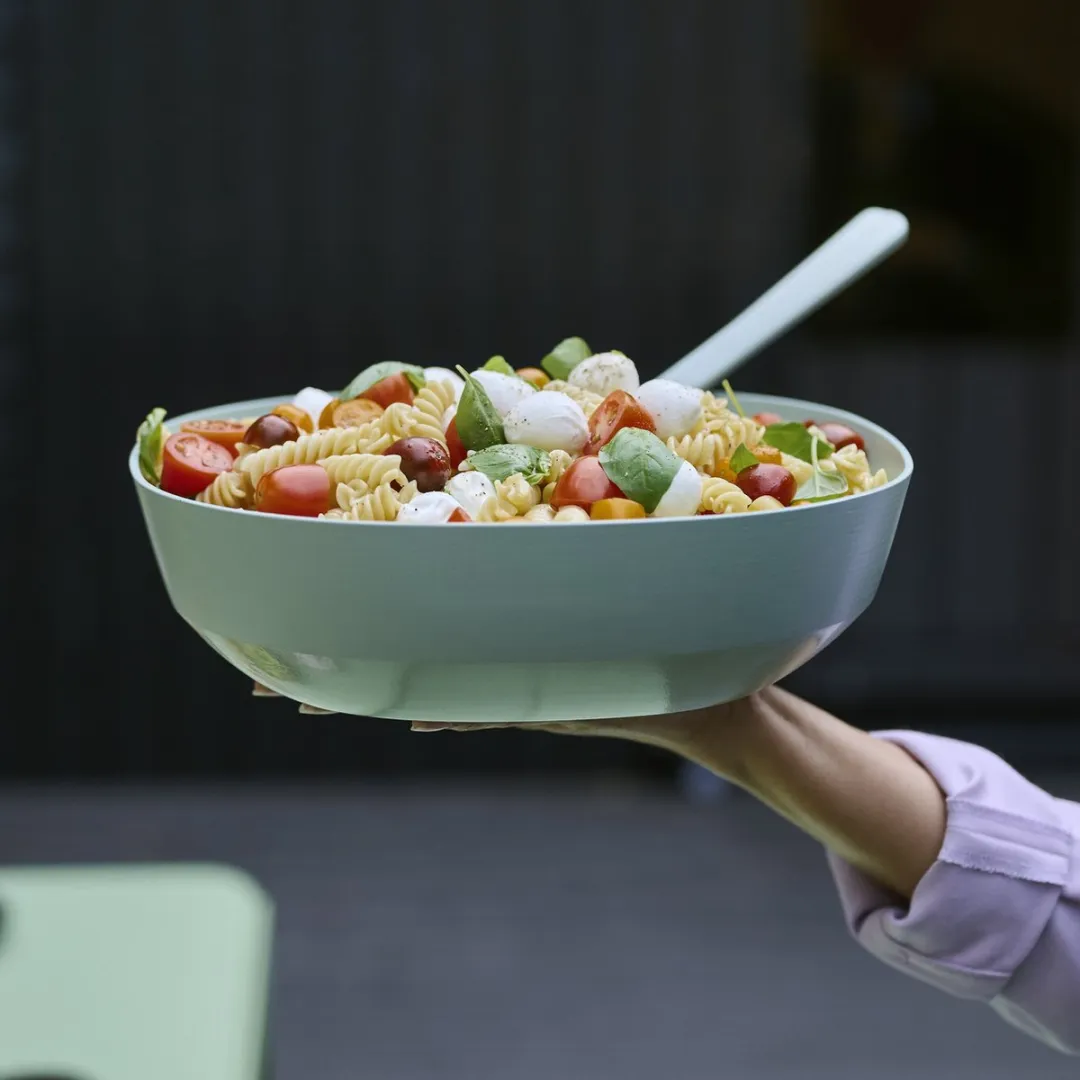 Mepal Silueta Saladebestek 2-delig - Nordic white