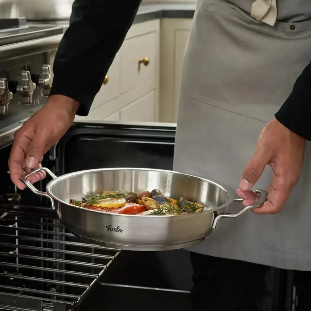 Fissler Original-Profi Collection Crispy Serveerpan 28cm - 3L - Zilver