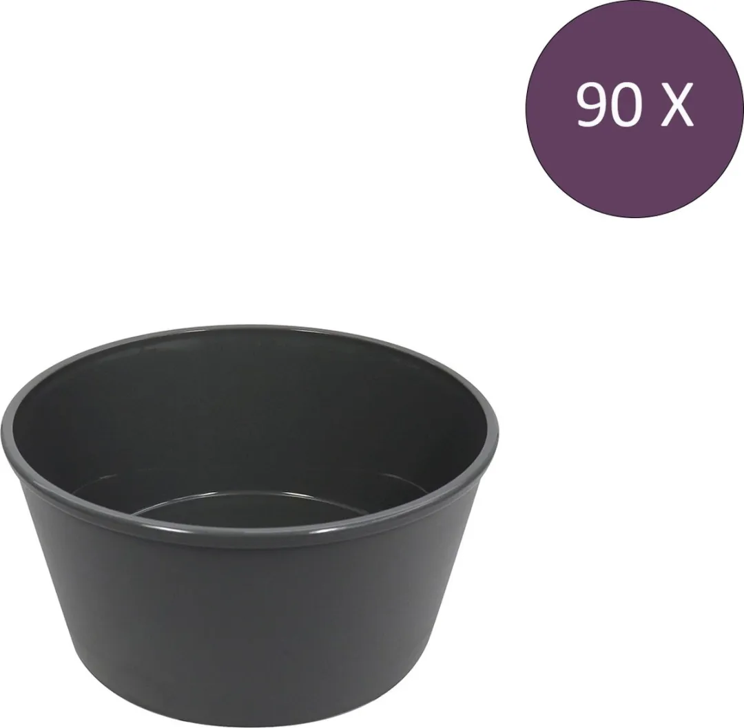 Koziol Move Bowl 0,25 - 90 Stuks - Zilvergrijs