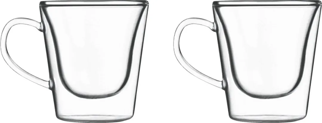 Luigi Bormioli Thermic Koffie- en Theeglas 29,5cl - Dubbelwandig - 2 Stuks
