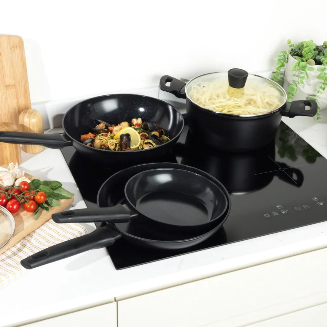 Russell Hobbs Verde Thermocollar Soeppan 24cm - Zwart