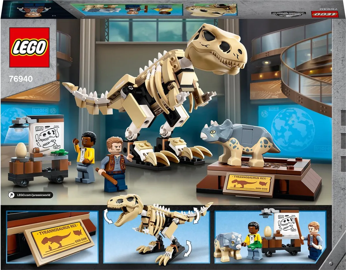 LEGO Jurassic World Dinosaurusfossiel T-Rex 76940 - 198 Stukken - afbeelding 6 van 6