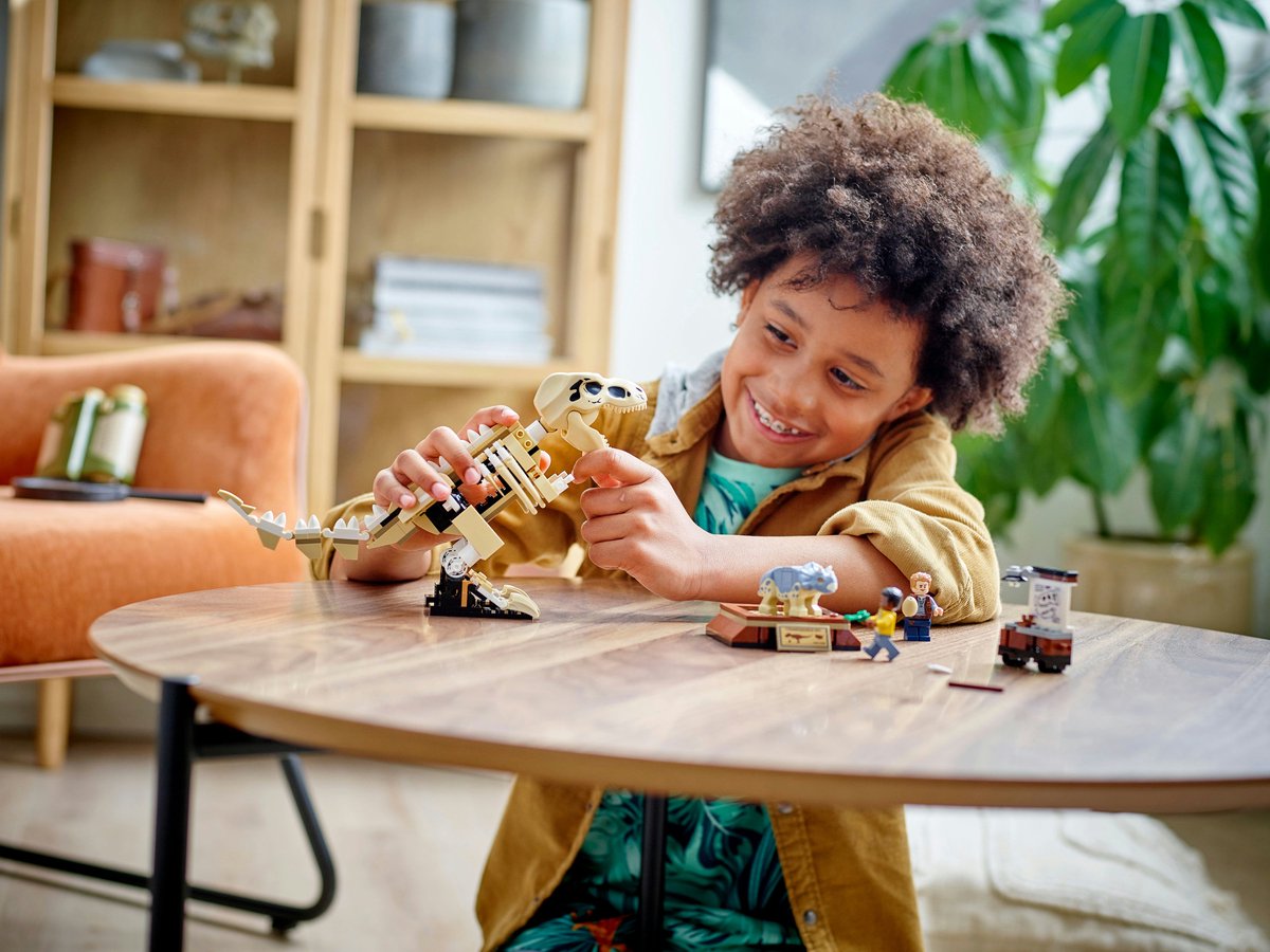 LEGO Jurassic World Tentoonstelling Dinosaurusfossiel van T-Rex - 76940