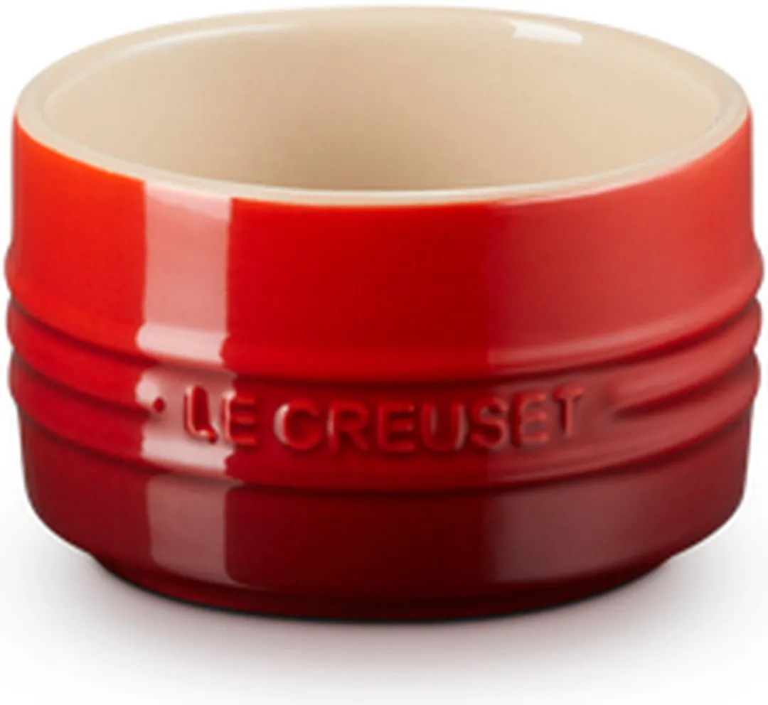 Le Creuset Stapelbare Schaaltjes 9cm 0,2l - 6 Stuks - Kersenrood