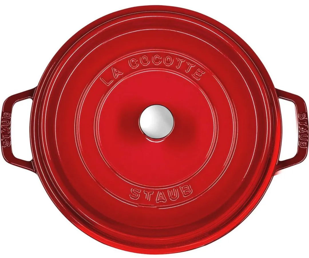 Staub Braadpan Kersenrood 24cm - 3.8L