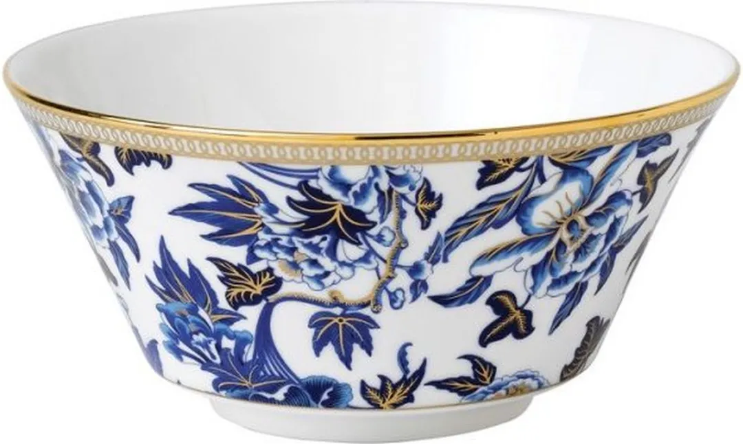 Wedgwood Kom Hibiscus - Blauw