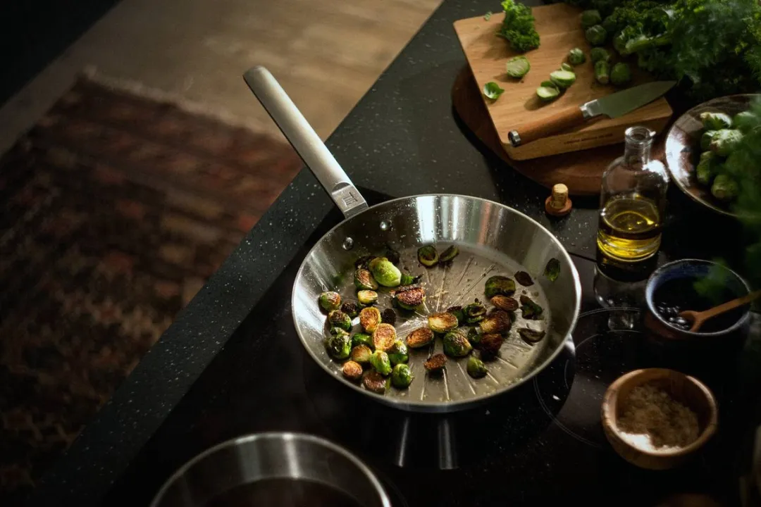 Fiskars Norden RVS Koekenpan 28cm - Inductie