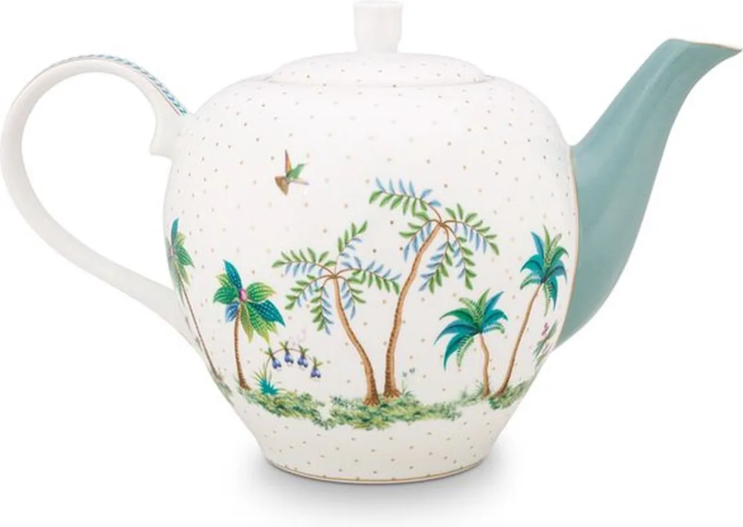Pip Studio Jolie Dots Theepot 1.6L - Goud