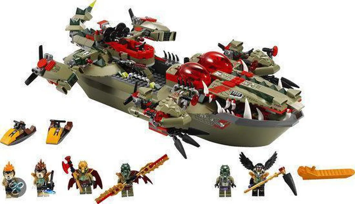 LEGO Chima Cragger's Commando Schip 70006 - 609 Stukken
