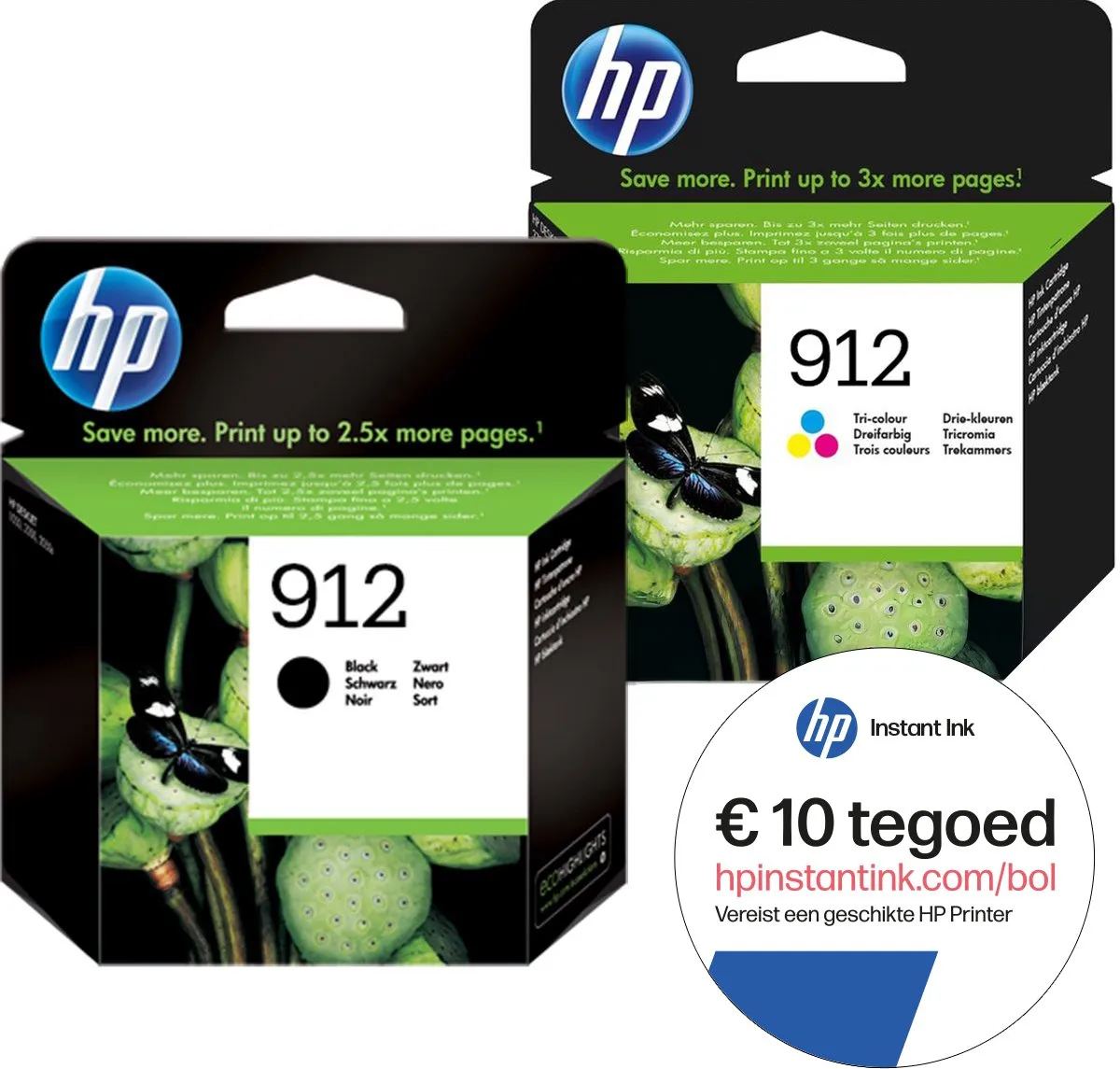 HP 912 Inktcartridges