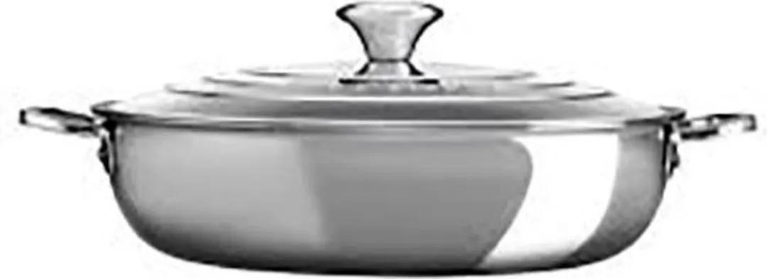 Le Creuset Magnetik Sauteerpan 30cm - 4,30L - Zilverkleurig