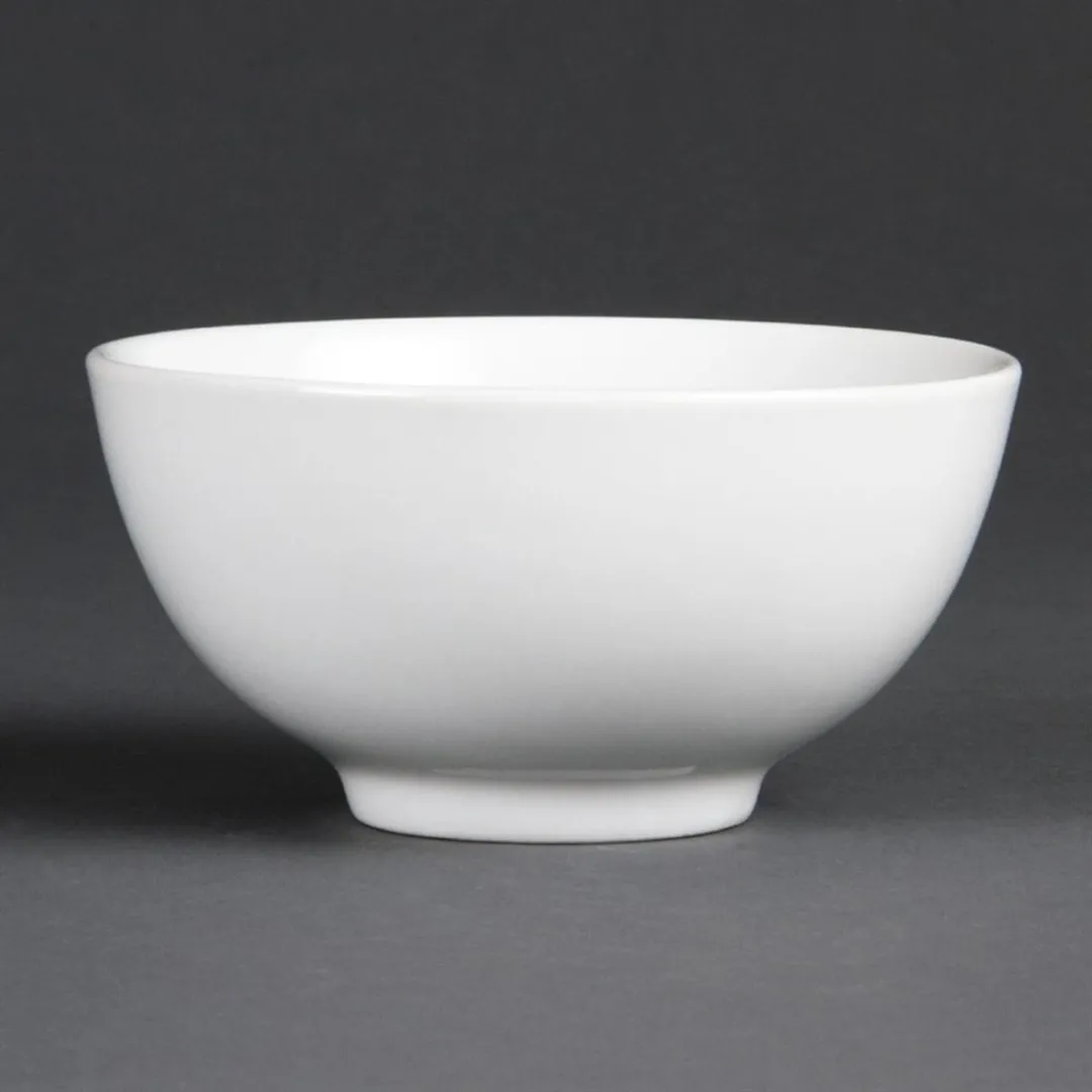 Olympia Whiteware C253 Rijstkom - 13cm - 12 Stuks - Multicolor