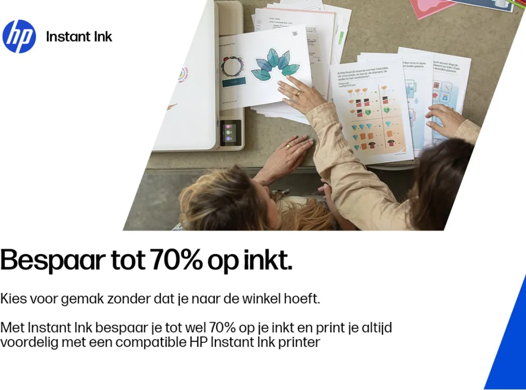 HP DeskJet 4322 A24HNB All-in-One Printer - Wit - afbeelding 6 van 6