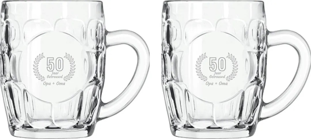 Libbey Gegraveerde Bierpullen 55cl