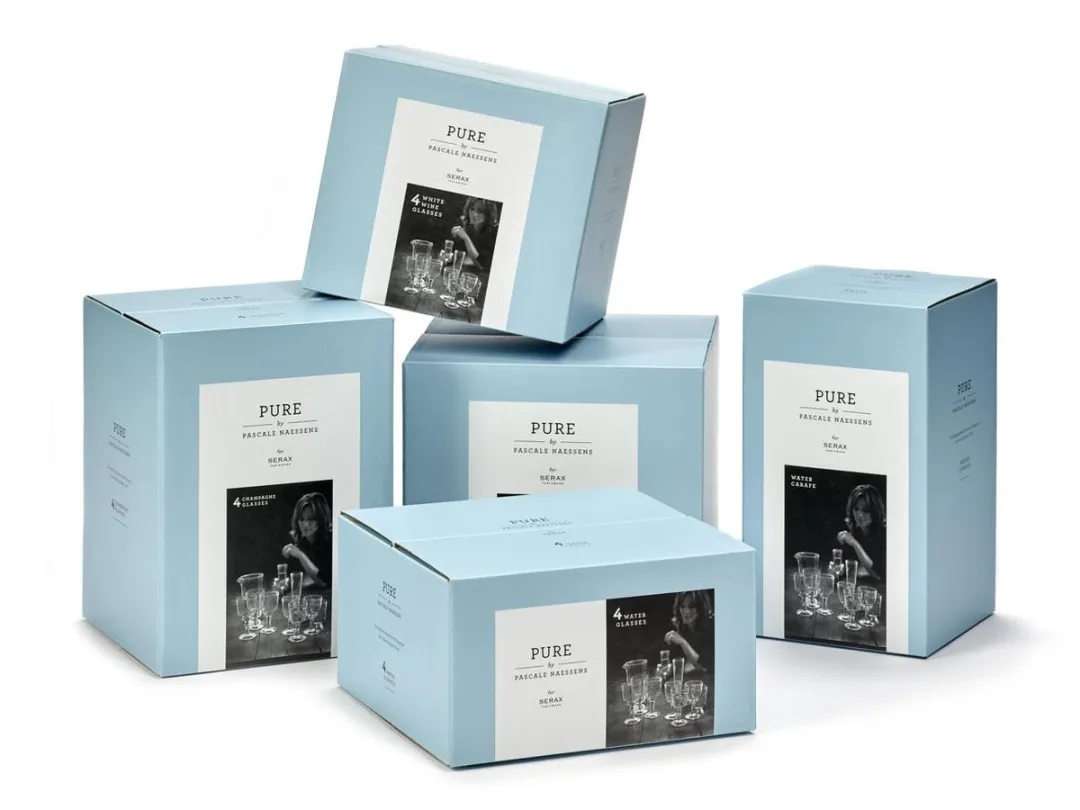 Serax Pascale Naessens Pure Waterglazen 20cl - Ø8cm - 4 Stuks