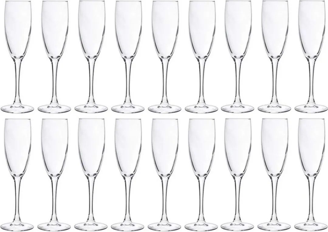 Cosy&Trendy Champagneglazen 18 Stuks
