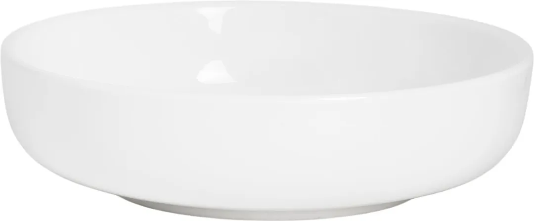 Cosy&Trendy Diepe Bordenset 19cm - 4-delig - Porselein Wit