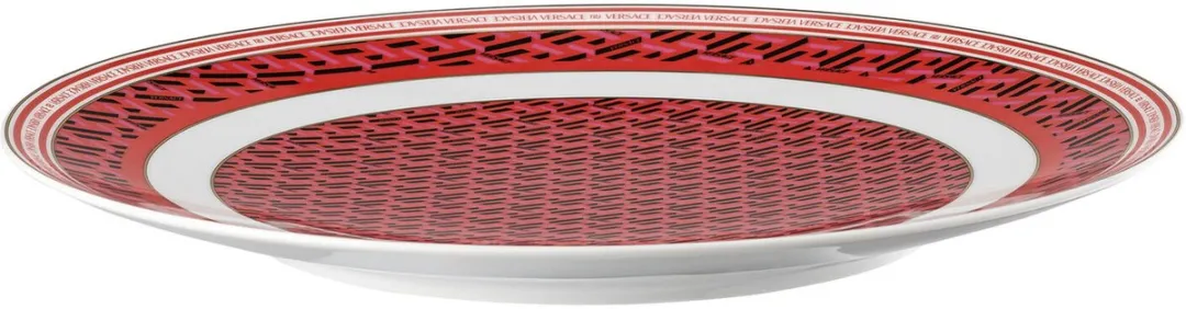 Rosenthal Versace La Greca Handtekening Plaatsbord