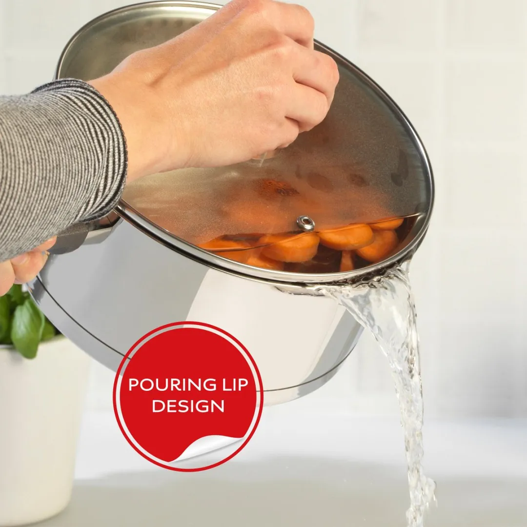 Russell Hobbs Excellence Collection Steelpan 20cm - Zilver