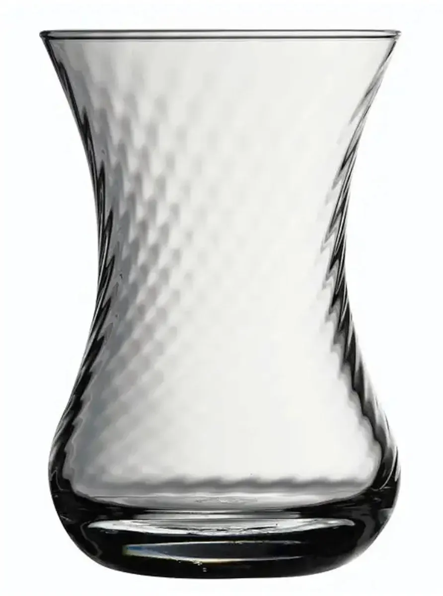 Pasabahce Ince Belli Theeglazen Set 6x125ml - Transparant