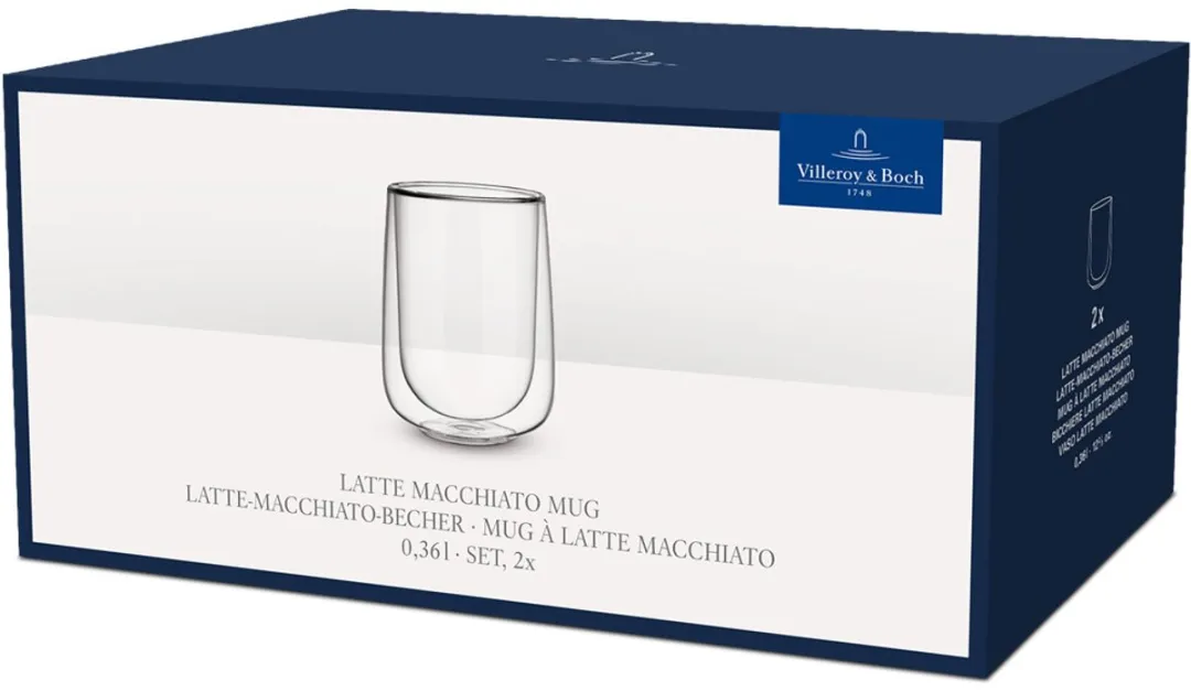Villeroy & Boch Artesano Latte Macchiato Beker Set 2x 360ml