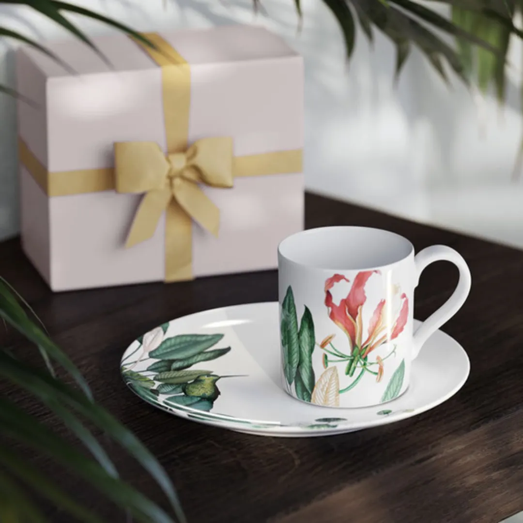 Villeroy & Boch Avarua Koffieschotel 18,5cm - Groen/Wit